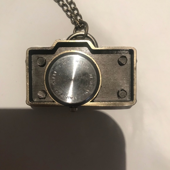 Brand New Camera Watch Pendant Necklace - Picture 7 of 8